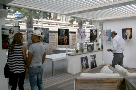 Exposition à Cannes pour les fêtes de l'Architecture sur la Croisette