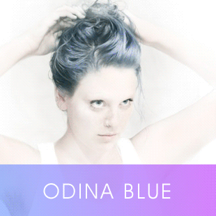 la série de photo artistiques Odina Blue