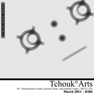 Création de visuels pour le magazine associatif tchouk'art