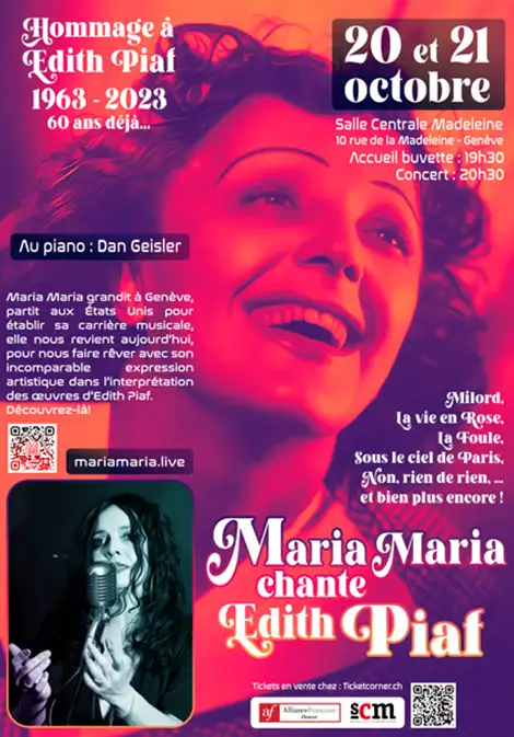 Webmarketing pour la chanteuse Maria Maria